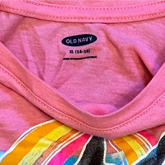 Girls Unicorn Tee - Picture 2 of 2